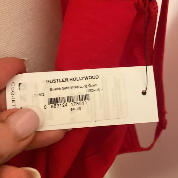 CLEARANCE ❤️Red Wrap Dress - Picture 7 of 7